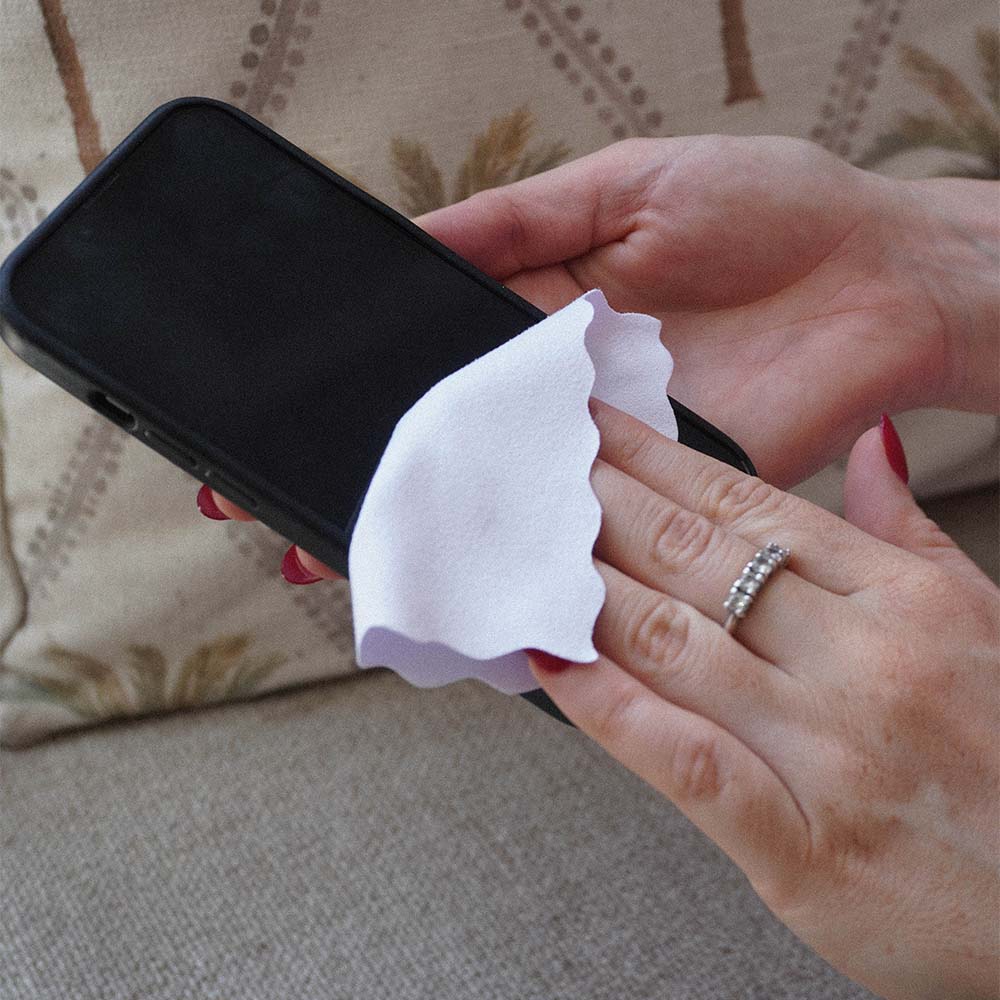 Suede Microfibre Cloths (12x12cm) - Image 3