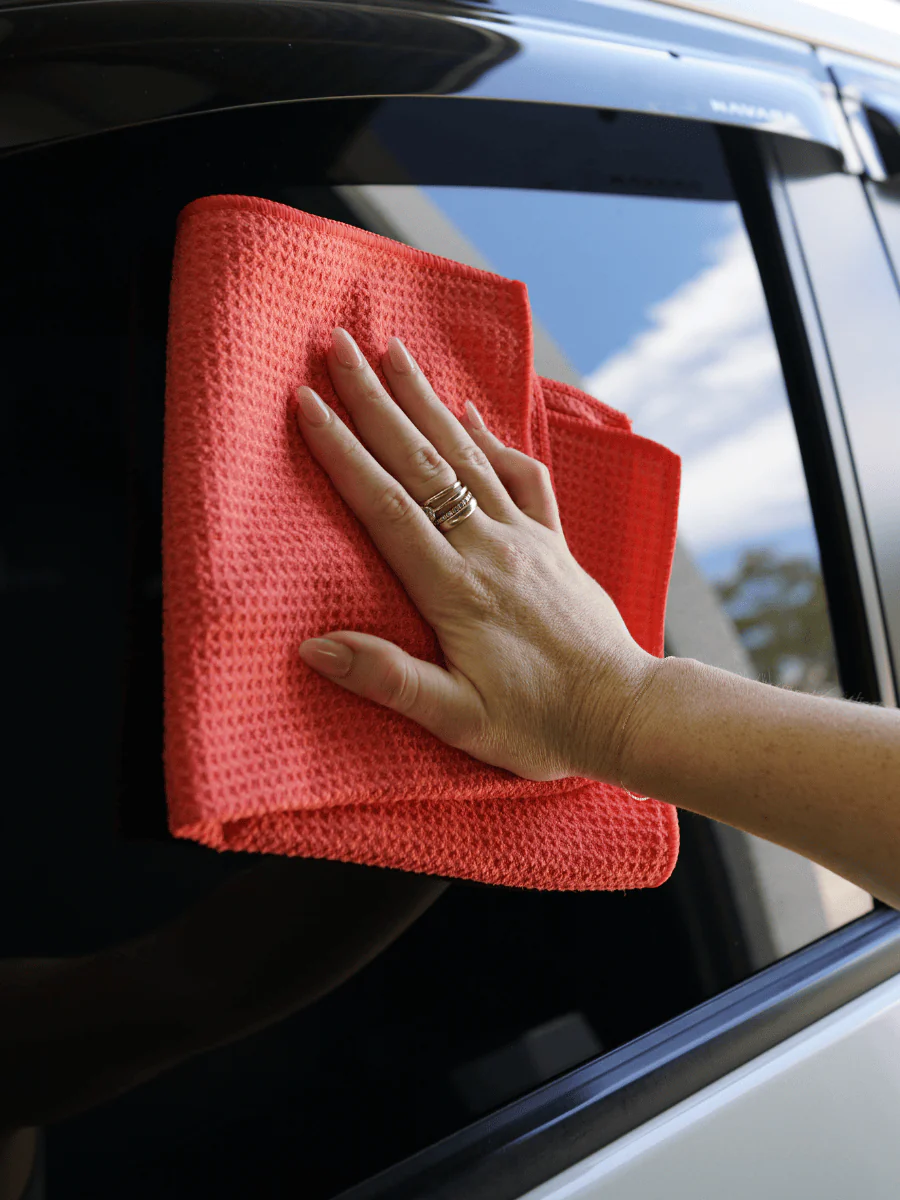 Waffle Weave Cloths | Premium 380gsm Woven Microfibre - Image 10