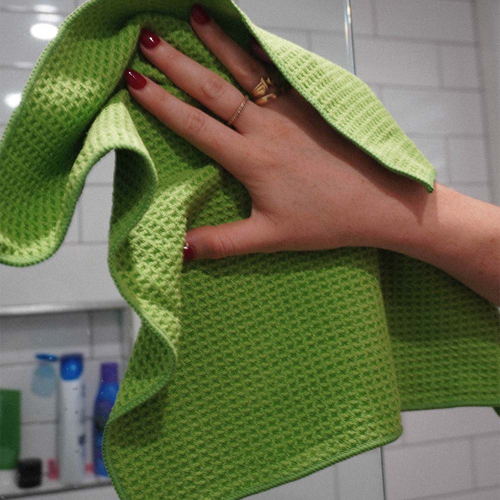 Waffle Weave Cloths | Premium 380gsm Woven Microfibre - Image 11